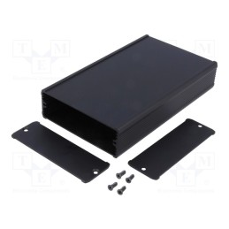 1 pcs x FISCHER ELEKTRONIK - TUF 94 32 160 SA - Enclosure: with panel, TUF, X: 94mm, Y: 160mm, Z: 32mm, aluminium