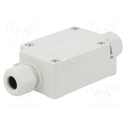 1 pcs x TAKACHI - TMC-4PG - Enclosure: junction box, X: 40mm, Y: 60mm, Z: 24mm, IP65, light grey