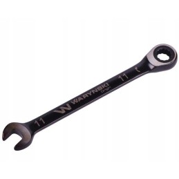 11 mm open-end wrench with 72-teeth ratchet