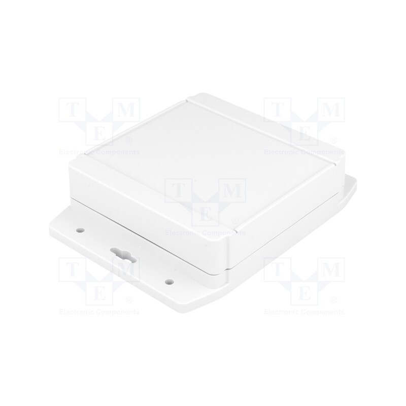 1 pcs x HAMMOND - 1555NF17GY - Enclosure: multipurpose, X: 120mm, Y: 120mm, Z: 37mm, 1555F, ABS, grey