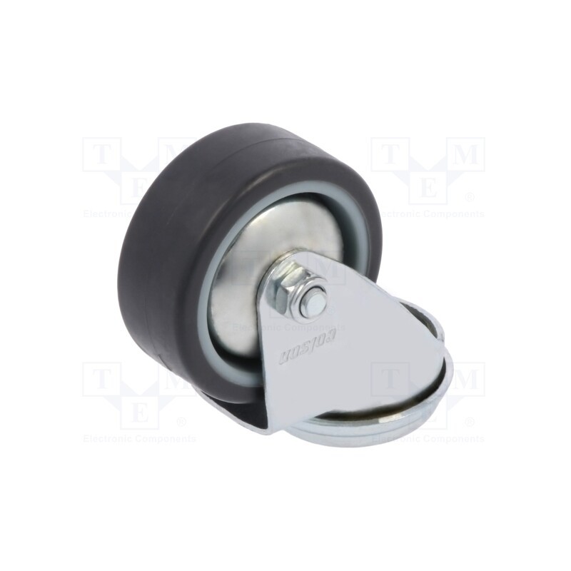 1 pcs x COLSON - JDPE 0505 1001 - Transport wheel, Ø: 50mm, W: 20mm, H: 68mm, torsional, 40kg