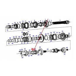 X546520700000 metal ring 72 x 2 5