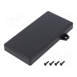 1 pcs x TEKO - SR31-E.9 - Enclosure: multipurpose, X: 64mm, Y: 128mm, Z: 16mm, SMART, ABS, black