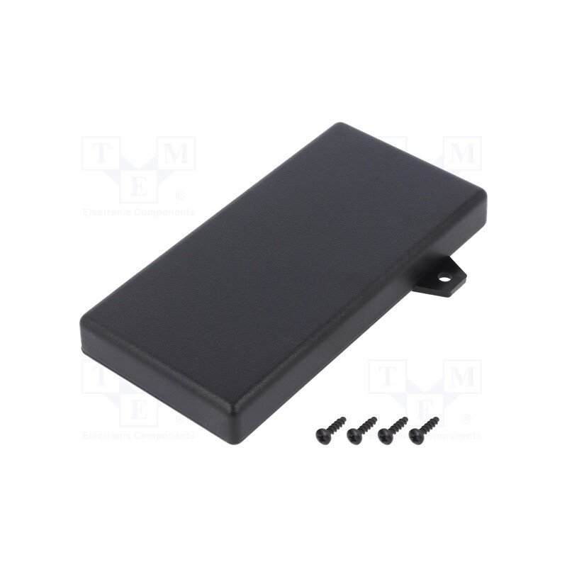 1 pcs x TEKO - SR31-E.9 - Enclosure: multipurpose, X: 64mm, Y: 128mm, Z: 16mm, SMART, ABS, black