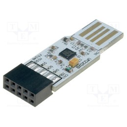 1 pcs x FTDI - UMFT220XB-01 - Module: USB, SPI, pin strips,USB A, 4Mbps, 2.54mm, Comp: FT220X
