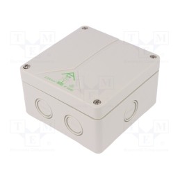 1 pcs x SPELSBERG - 80680701 - Enclosure: junction box, X: 110mm, Y: 110mm, Z: 67mm, polystyrene