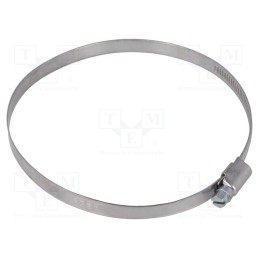 1 pcs x MPC INDUSTRIES - D4100 -AS - Worm gear clamp, W: 9mm, Clamping: 100÷120mm, D, W4, DIN 3017