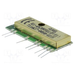 1 pcs x AUREL - 650200590G - Module: RF, AM receiver, AM,ASK, 433.92MHz, -100dBm, 3VDC, 70uA