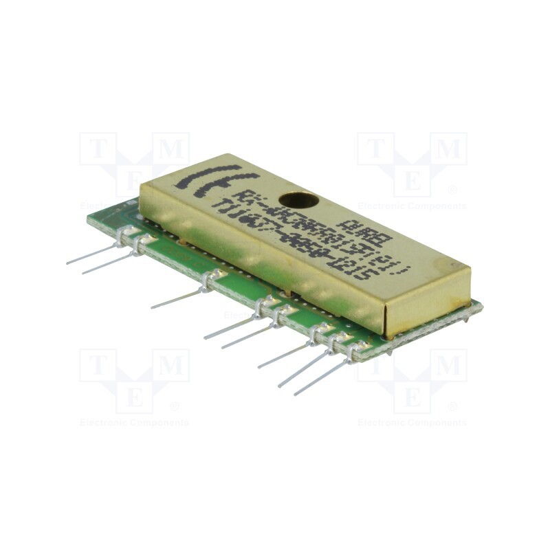 1 pcs x AUREL - 650200590G - Module: RF, AM receiver, AM,ASK, 433.92MHz, -100dBm, 3VDC, 70uA