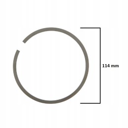 Chrome ring turbo c 385 cone 110x3 0x4 6