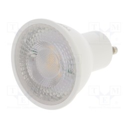1 pcs x TOSHIBA LED LIGHTING - DELS-GU34007T8AE21 - LED lamp, warm white, GU10, 230VAC, 560lm, 7W, 38°, 3000K, CRImin: 80
