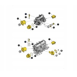 New Holland fuel system injector 50425518