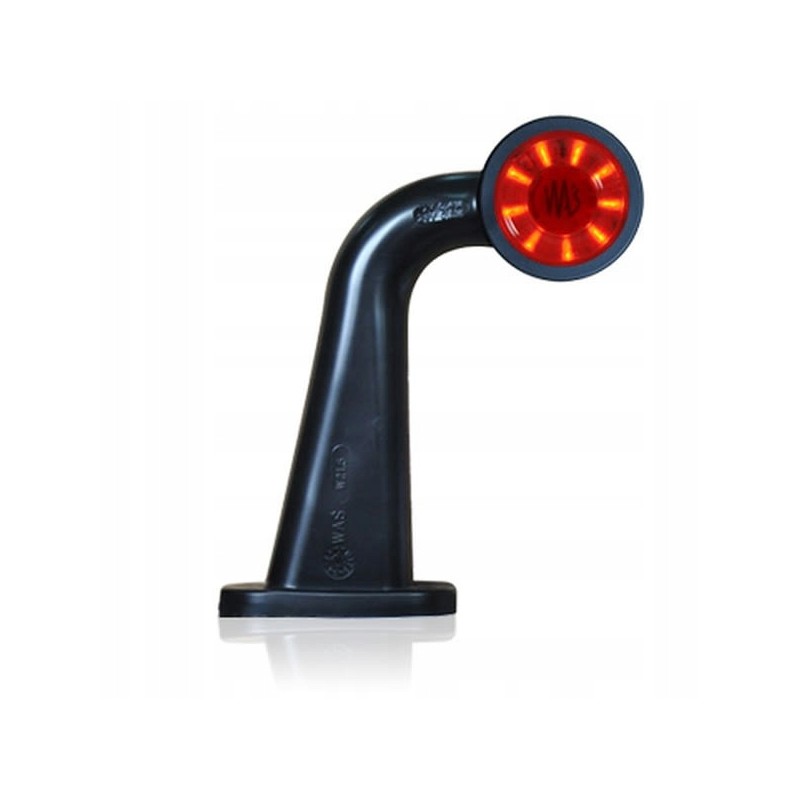 Side marker light l white red 12 was 499bcl