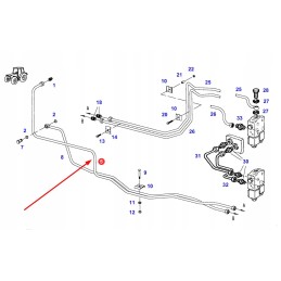 H822100200310 metal hydraulic hose
