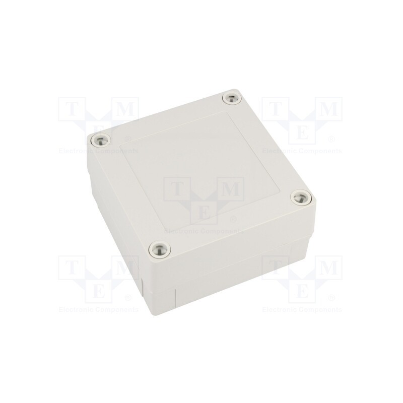 1 pcs x FIBOX - PC 95/50 LG - Enclosure: multipurpose, X: 100mm, Y: 100mm, Z: 50mm, MNX, grey, IK08