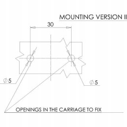 Rectangular rear position lamp LED 12 24v