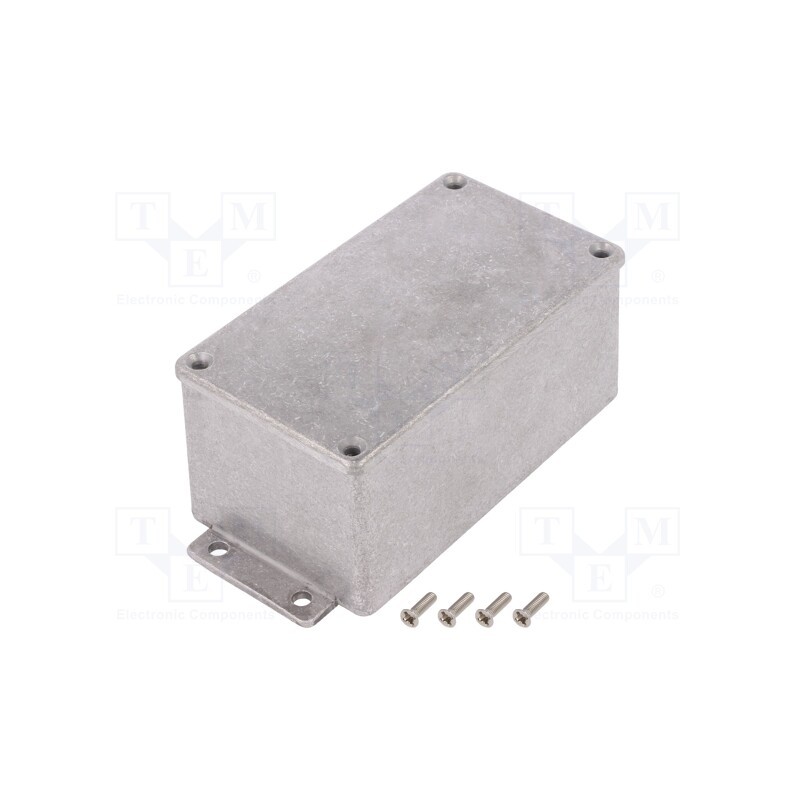 1 pcs x DELTRON ENCLOSURES - 455-0040 - Enclosure: multipurpose, X: 64mm, Y: 115mm, Z: 55mm, aluminium, IP54