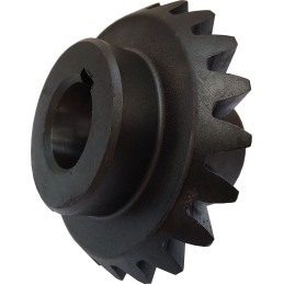 The bevel wheel is widely used in lawn mowers