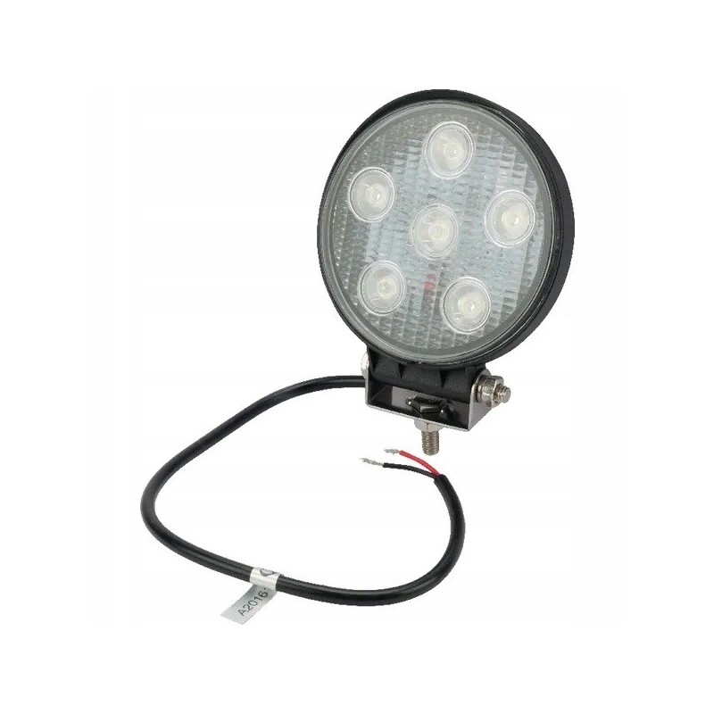 Round LED work lamp 27w Farmtrac