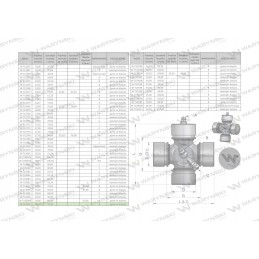 Shaft crosshead 32x75 90 central lubrication motog