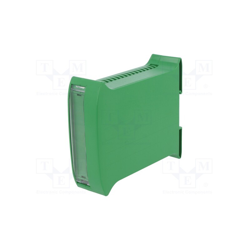 1 pcs x ITALTRONIC - KRC35 - Enclosure: for DIN rail mounting, Y: 101mm, X: 35mm, Z: 120mm, green