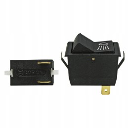 Headlight tilt switch blister