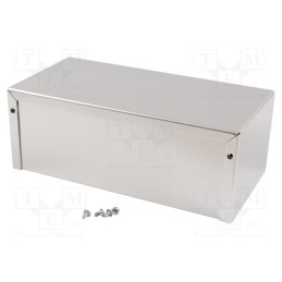 1 pcs x HAMMOND - 1411SU - Enclosure: multipurpose, X: 102mm, Y: 203mm, Z: 76mm, 1411, aluminium