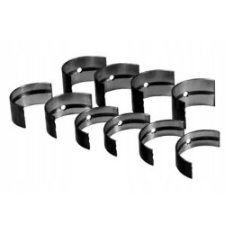 Set of main connecting rod bearings