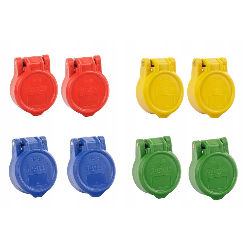 Dust cover for euro faster socket, 8 pcs