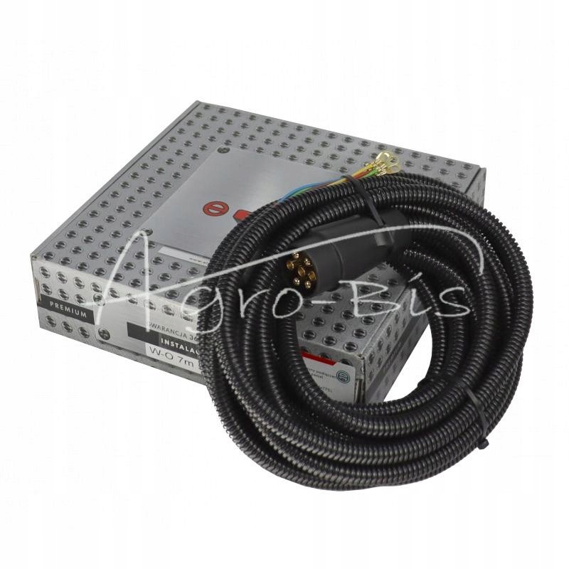 Trailer electrical connection cable 5x1 7m