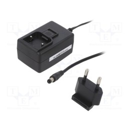 1 pcs x ELATEC - PWA-EU4 - Power supply, ABS,polycarbonate, black, 3A, 5VDC