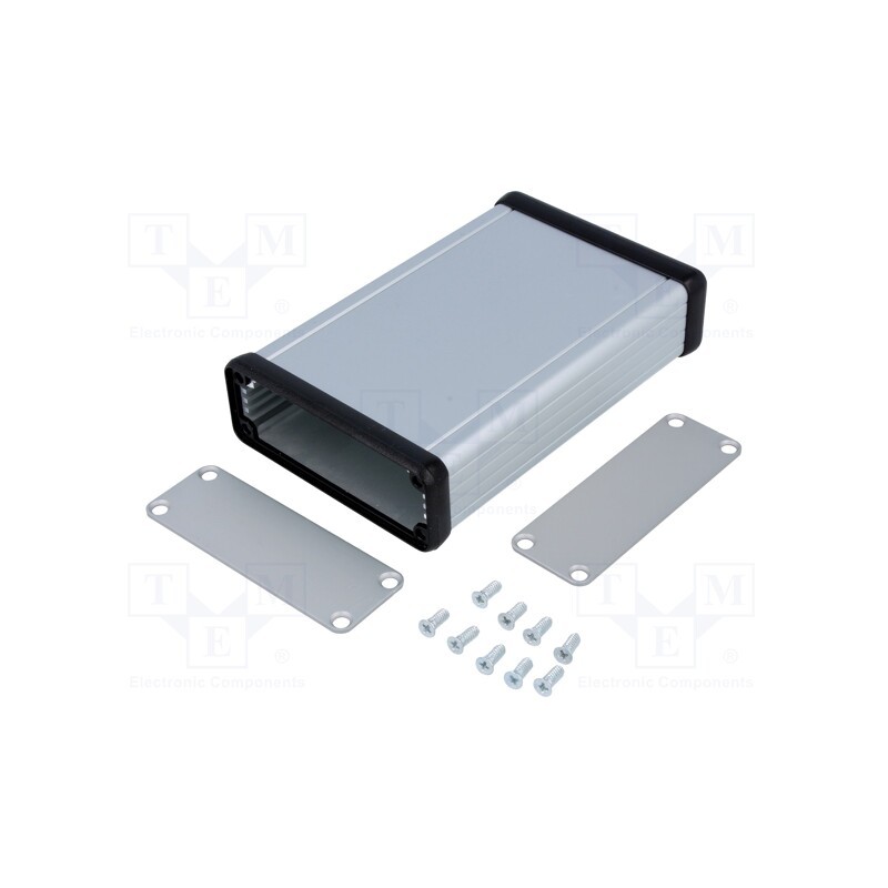 1 pcs x HAMMOND - 1455J1201 - Enclosure: with panel, 1455, X: 78mm, Y: 120mm, Z: 27mm, aluminium