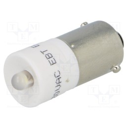 1 pcs x CML INNOVATIVE TECHNOLOGIES - 1860623W3D - LED lamp, white, BA9S, 230VAC