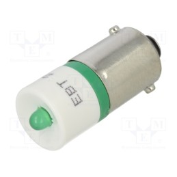 1 pcs x CML INNOVATIVE TECHNOLOGIES - 186003A1 - Indicator: LED, BA9S,T10, green, plastic, 24÷30VDC, -20÷60°C