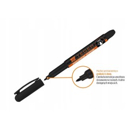 Construction and industrial marker, black, okra tip