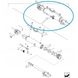 Central connector New Holland T5 51434512