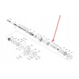 Th04372010050 rubber wheel m4 x 10