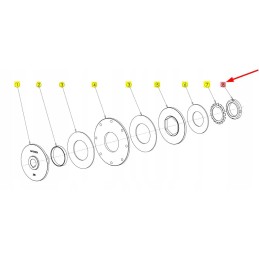 Km11niro locking ring m55 x 2 55 x 7