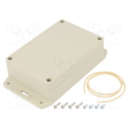 1 pcs x HAMMOND - RP1125BF - Enclosure: multipurpose, X: 85mm, Y: 125mm, Z: 40mm, Ritec, ABS, IP65