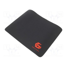 1 pcs x GEMBIRD - MP-GAME-S - Mouse pad, black, 200x250x3mm