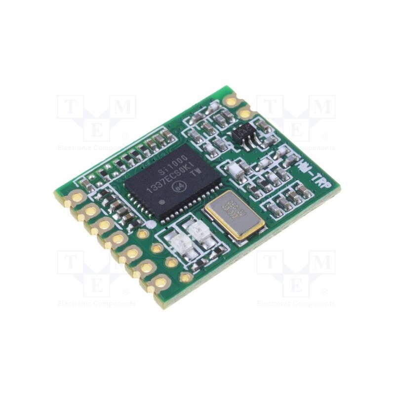 1 pcs x HOPE MICROELECTRONICS - HM-TRP-869S - Module: RF, FM transceiver, FSK, UART, -117dBm, 2.4÷3.6VDC, 869MHz