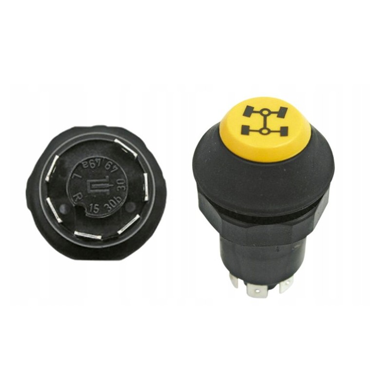 Front drive switch with lock Renault Deutz