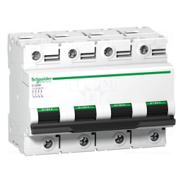 1 pcs x SCHNEIDER ELECTRIC - A9N18353 - Circuit breaker, 230/400VAC, Inom: 80A, Poles: 4, Charact: B, 10kA