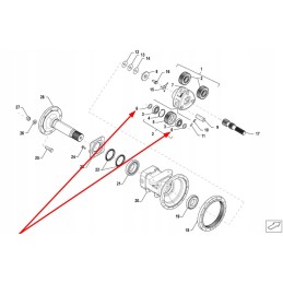 Tf1004 391 1 04 spacer 40 x 60 x 1 8