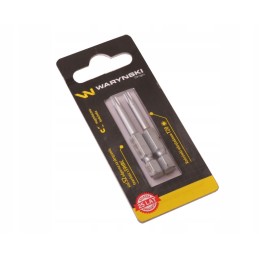 T20 50mm screwdriver bits, Warynski set, incl