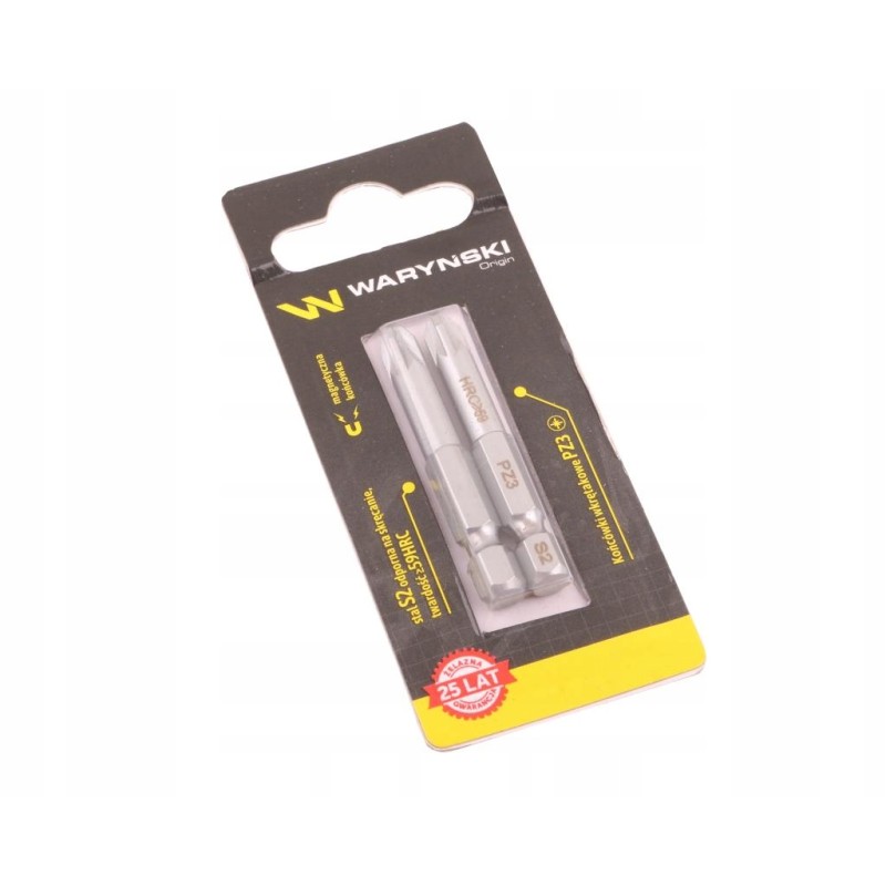 PZ3 50mm screwdriver bits, Warynski set, incl
