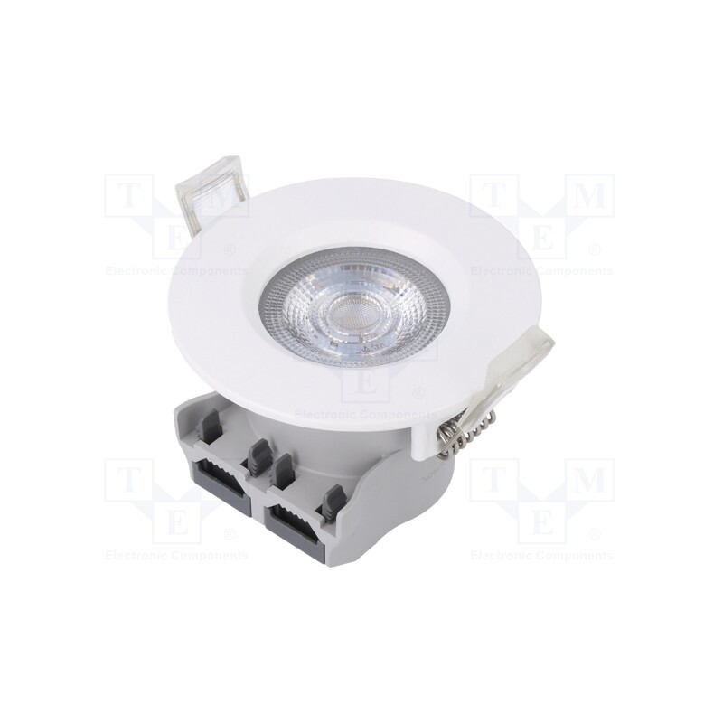 1 pcs x TUNGSRAM - 93100528 - Lamp: LED spotlight, 220/240VAC, 5W, warm white, 36°, 3000K, Ø72mm