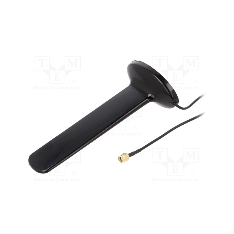 1 pcs x SR PASSIVES - 5G-ANT-CP01B-RPSMA - Antenna, 5G,LTE, 6dBi, magnet, 50Ω, 680÷4900MHz, male,RP-SMA, 2m