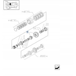 New Holland TS Case MXU 47125188 Synchronizer