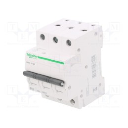 1 pcs x SCHNEIDER ELECTRIC - A9K01310 - Circuit breaker, 230/400VAC, Inom: 10A, Poles: 3, Charact: B, 6kA